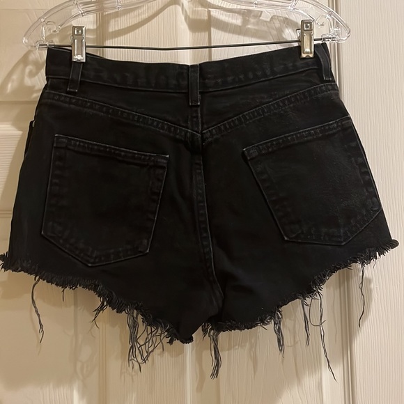 Faded glory black denim shorts - Picture 2 of 2